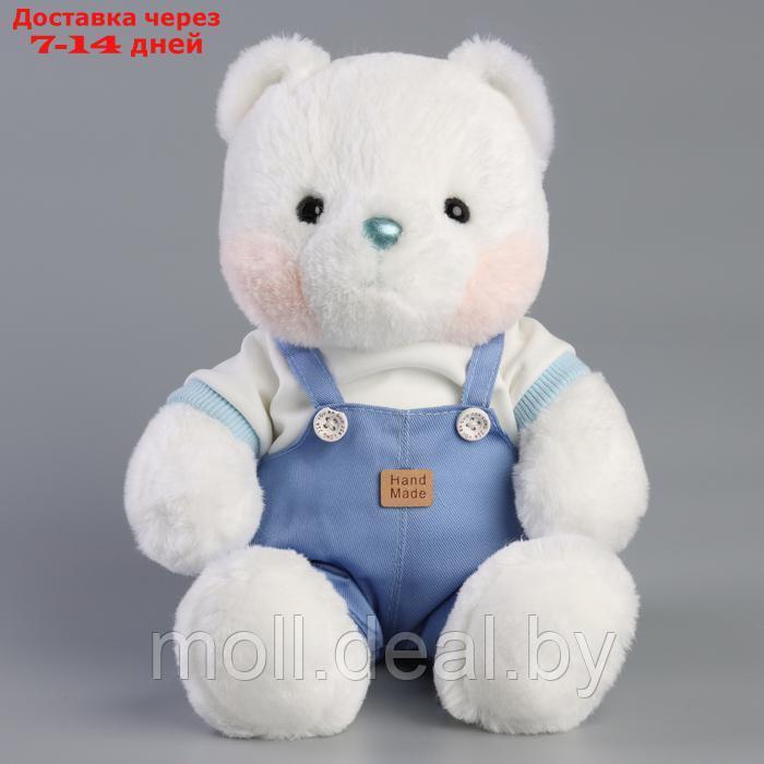 Мягкая игрушка "Little Friend", медведь в синем комбинезоне - фото 2 - id-p222178578