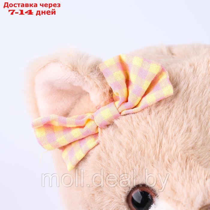 Мягкая игрушка "Little Friend", кошечка в персиковом платье - фото 4 - id-p222178613