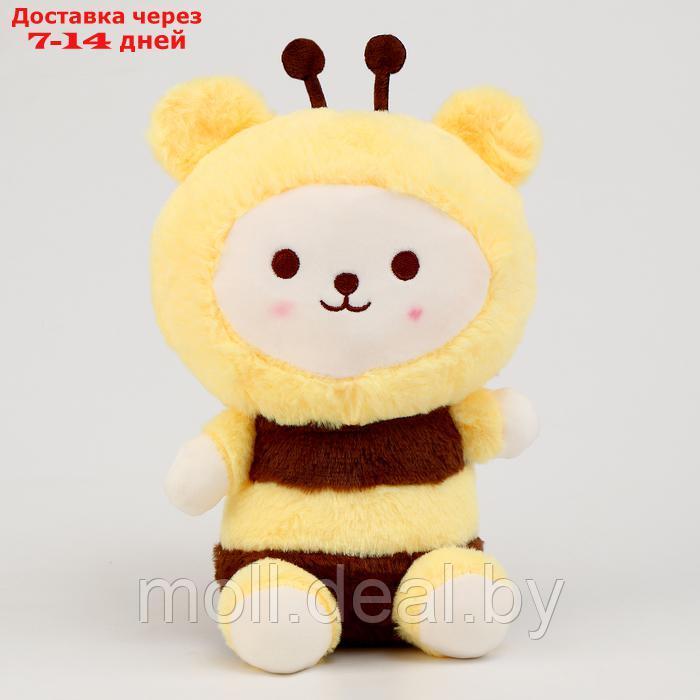 Мягкая игрушка "Мишка" в костюме пчёлки, 23 см - фото 1 - id-p222178615
