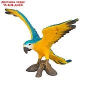 Фигурка "Мир диких животных: попугай сине-жёлтый ара"