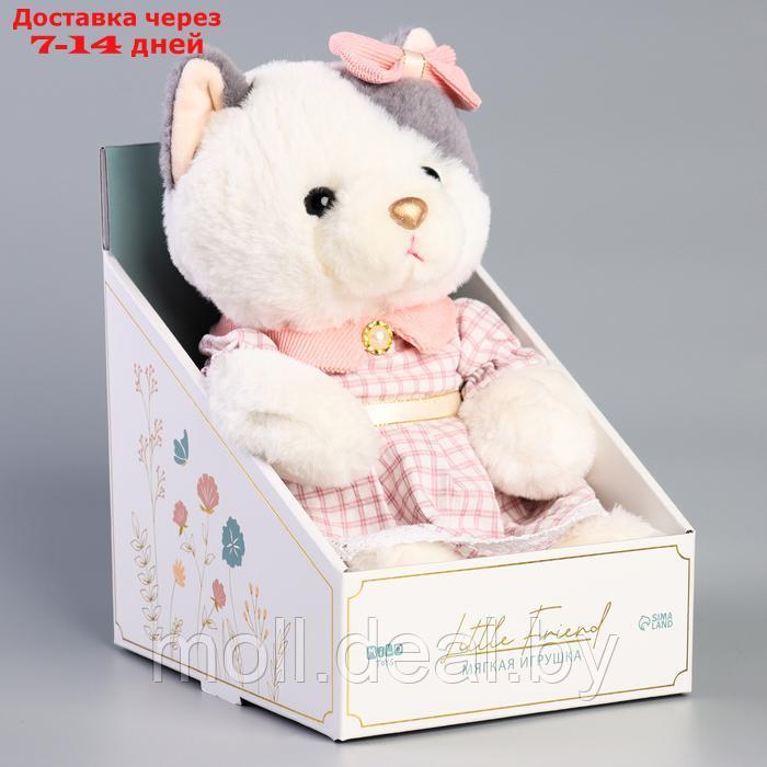 Мягкая игрушка "Little Friend", кошечка в розовом платье - фото 1 - id-p222178665