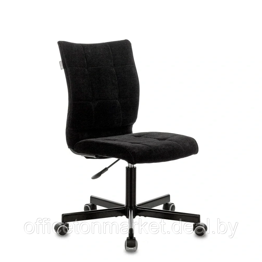 Кресло для персонала "Бюрократ СH-330M/LT-20", ткань, металл, черный - фото 1 - id-p220754495