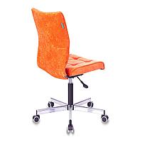 Кресло для персонала "Бюрократ СH-330M/LT", ткань, металл, оранжевый