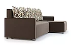 Диван угловой Челси - Коричневый ромб (Столлайн), фото 3
