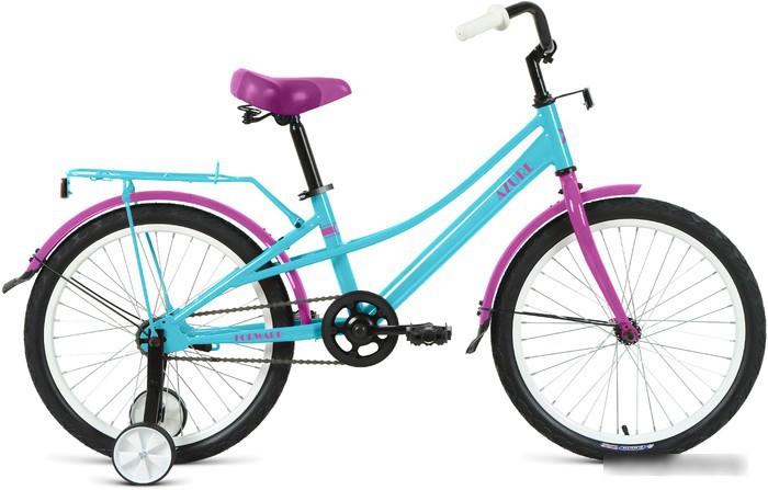 Детский велосипед Forward Azure 18 2023 (голубой) - фото 1 - id-p222233303
