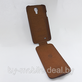 Чехол флип Hoco для Samsung Galaxy S4 (I9500) коричневые