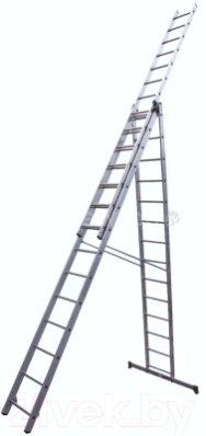Лестница-стремянка LadderBel LS 314 (3х14 ступеней) - фото 1 - id-p222234349