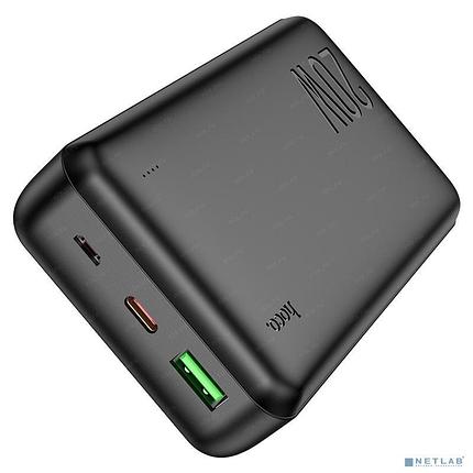 Внешний аккумулятор Hoco J87A Black (USB 3A, USB-C 2.4A, 20000mAh, Li-Ion) (61033), фото 2