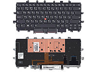 Клавиатура для ноутбука Lenovo ThinkPad X1 carbon 4th Gen, чёрная, с подсветкой, RU
