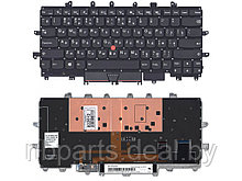 Клавиатура для ноутбука Lenovo ThinkPad X1 carbon 4th Gen, чёрная, с подсветкой, RU