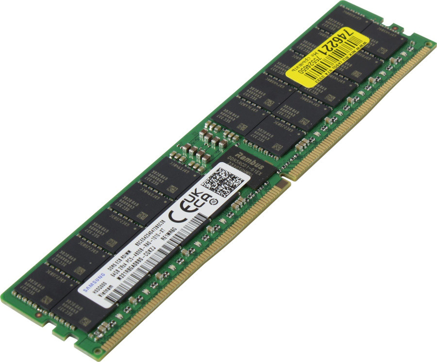 Модуль памяти Original SAMSUNG M321R8GA0BB0-CQK DDR5 DIMM 64Gb PC5-38400 - фото 1 - id-p217631059