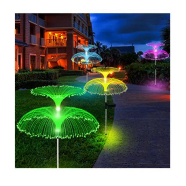 Садовый светильник на солнечной батарее Медуза двойная (в комплекте 2 шт) - фото 5 - id-p222237725