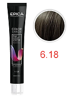 Крем-краска COLORSHADE 6.18 темно-русый морозный шоколад, 100мл