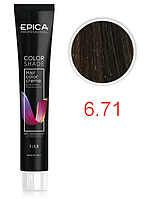 Крем-краска COLORSHADE 6.71 темно-русый шоколадно-пепельный, 100мл