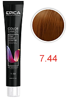 Крем-краска COLORSHADE 7.44 русый интенсивный медный, 100мл