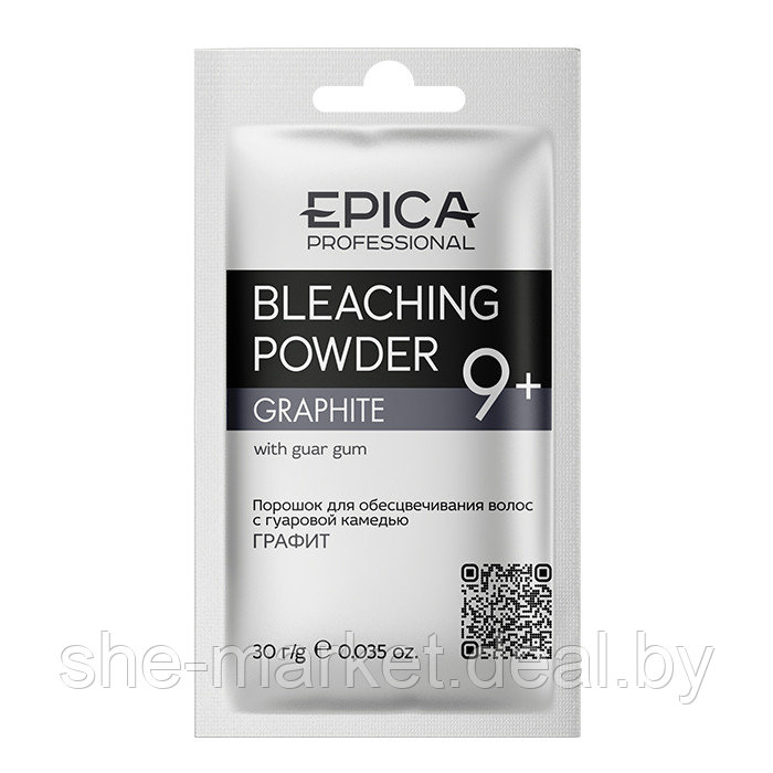 Порошок для обесцвечивания Bleaching Powder Графит (Саше), 30гр - фото 1 - id-p222236791