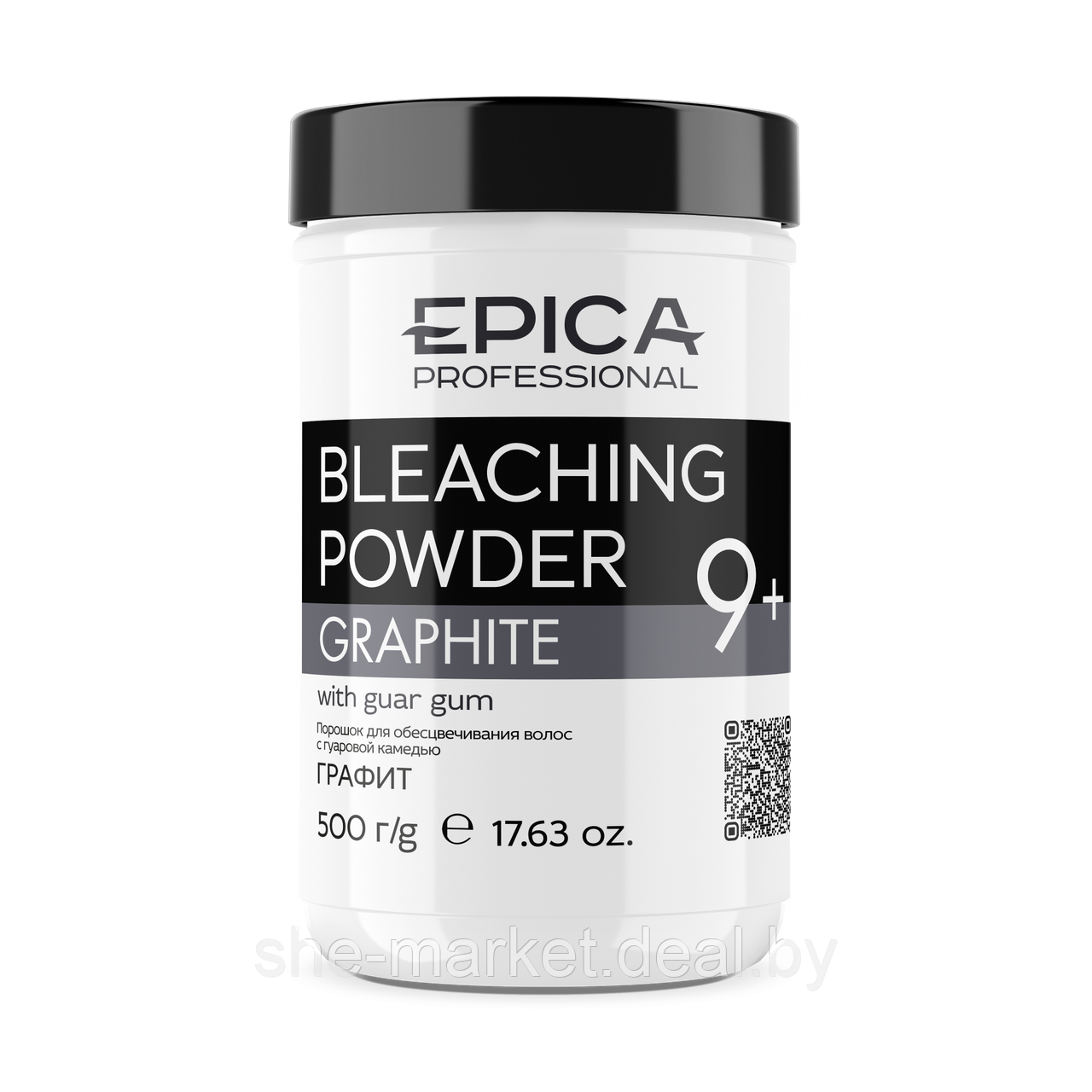 Порошок для обесцвечивания Bleaching Powder Графит, 500гр - фото 1 - id-p222236792