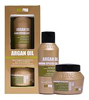 Набор для волос SCALP CARE ARGAN OIL: Питательная маска, 100 мл + Шампунь, 100 мл