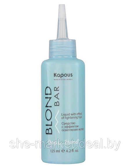 Средство с эффектом осветления волос Oops Blond Kapous Blond Bar, 125 мл - фото 1 - id-p222236875