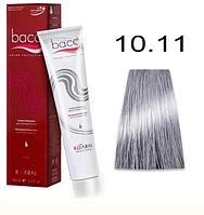 Стойкая крем-краска Baco Silk hydrolized 10.11 Очень светлый блондин интенсивно-пепельный 100мл