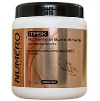 Маска для волос питательная с маслом карите для сухих волос Numero Deep NUTRITIVE Treatment, 1 л