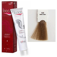 Стойкая крем-краска Baco Silk hydrolized 8.0 светлый блондин 100мл