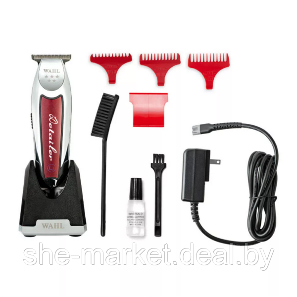 Триммер Wahl Cordless Detailer Li 8171-016 беспроводной роторный с подставкой, 38 мм - фото 2 - id-p222237088