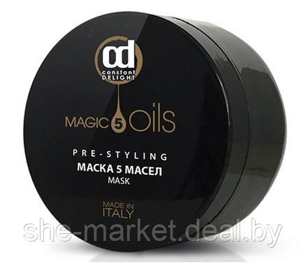 Маска для всех типов волос 5 Масел 5 Magic Oils Mask, 500мл - фото 2 - id-p222236560