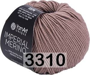 Пряжа Yarnart Imperial Merino (Ярнарт Империал Мерино) цвет 3310 какао