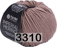 Пряжа Yarnart Imperial Merino (Ярнарт Империал Мерино) цвет 3310 какао