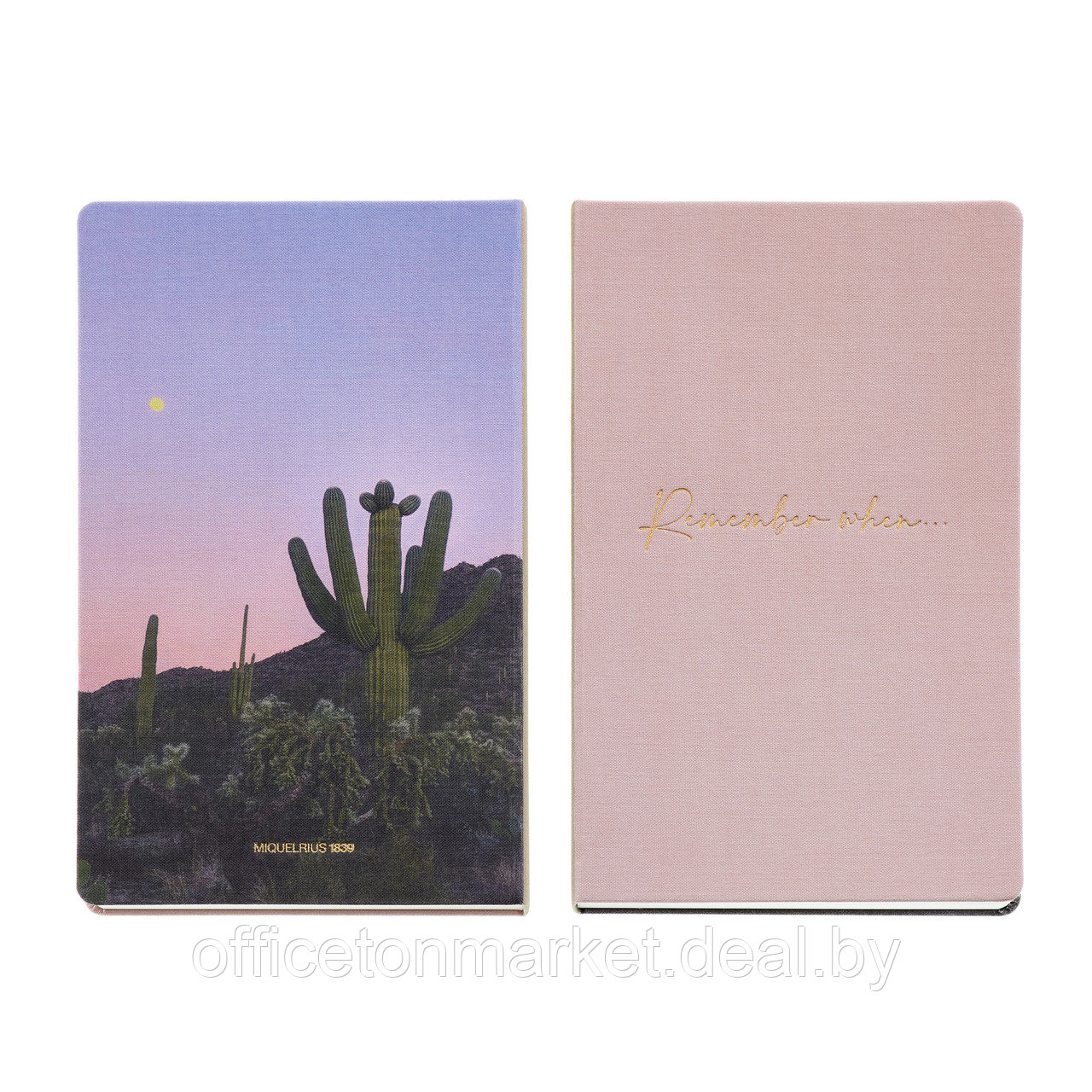 Блокнот Miquelrius "Remember Cactus", А5, 96 листов, нелинованный, розовый - фото 5 - id-p221102371
