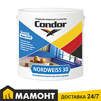 Краска акриловая для окон и дверей Condor Nordweiss 30, 3 кг