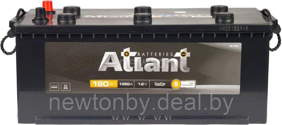 Автомобильный аккумулятор Atlant Black RT+ под болт (190 А·ч) - фото 1 - id-p222238517
