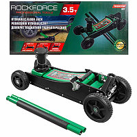 Домкрат подкатной гидравлический 3.5т RockForce RF-T830018Z MT (h min 155мм, h max 710мм)