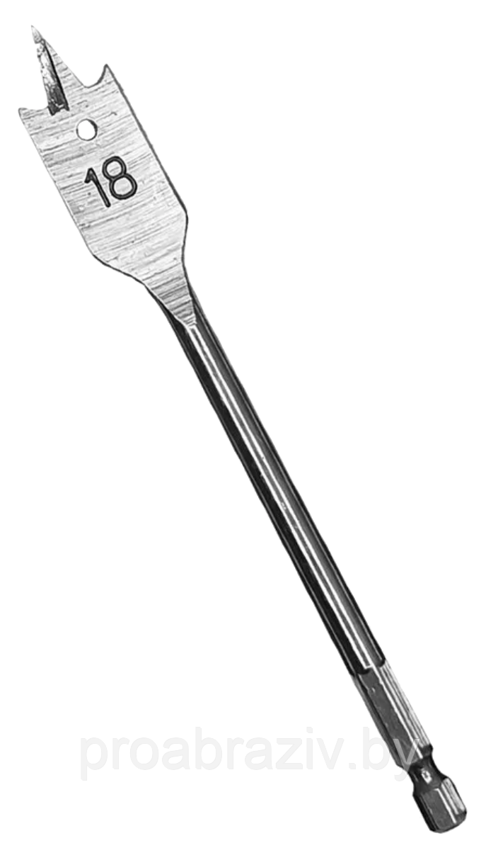 Сверло по дереву 18х152 мм 1/4" Vertextools
