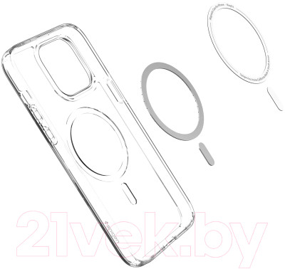 Чехол-накладка Spigen Ultra Hybrid Mag Magsafe для iPhone 14 Pro / ACS04969 - фото 3 - id-p222260019