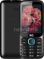 Кнопочный телефон BQ-Mobile BQ-3590 Step XXL+ (черный/голубой)