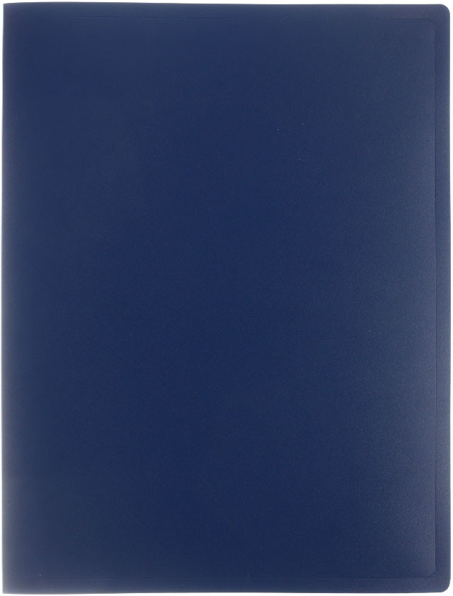 Папка пластиковая на 80 файлов Staff Manager толщина пластика 0,7 мм, синяя - фото 3 - id-p222234782