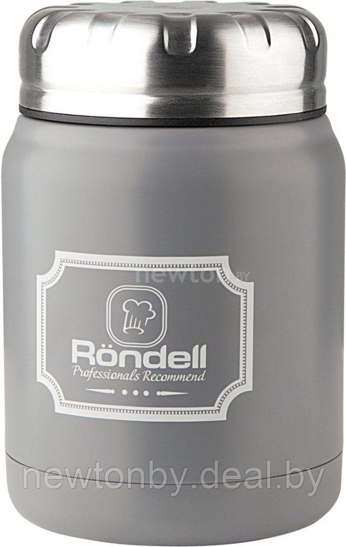 Термос для еды Rondell RDS-943 0.5л (серый) - фото 1 - id-p222267408