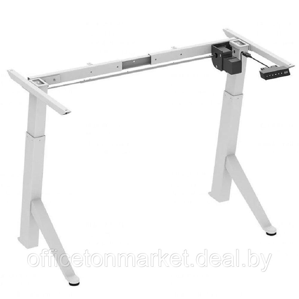 Каркас стола с электроприводом одномоторный 2-х ступенчатый "Waltz A2Y-RH-SLN", USB зарядка, серый - фото 7 - id-p222259827