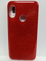 Чехол Xiaomi mi A2 lite/redmi 6 pro с блестками красный