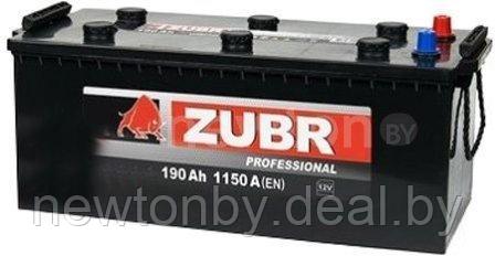 Автомобильный аккумулятор Zubr Professional (190 А/ч) - фото 1 - id-p222271636