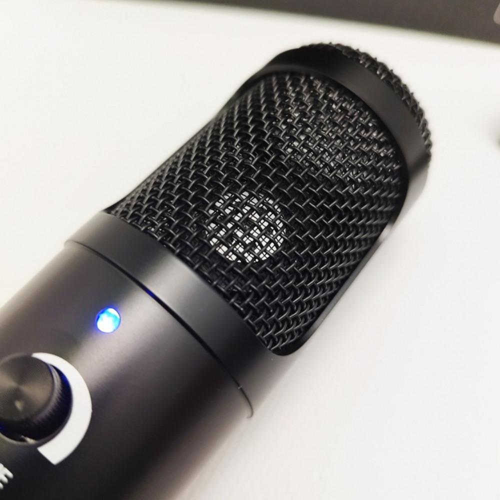 Микрофон динамический с мини-штативным стендом для ноутбуков или ПК Condenser Microphone. Штатив U8 192 кГц - фото 3 - id-p216373521