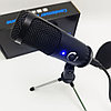 Микрофон динамический с мини-штативным стендом для ноутбуков или ПК Condenser Microphone. Штатив U8 192 кГц, фото 6