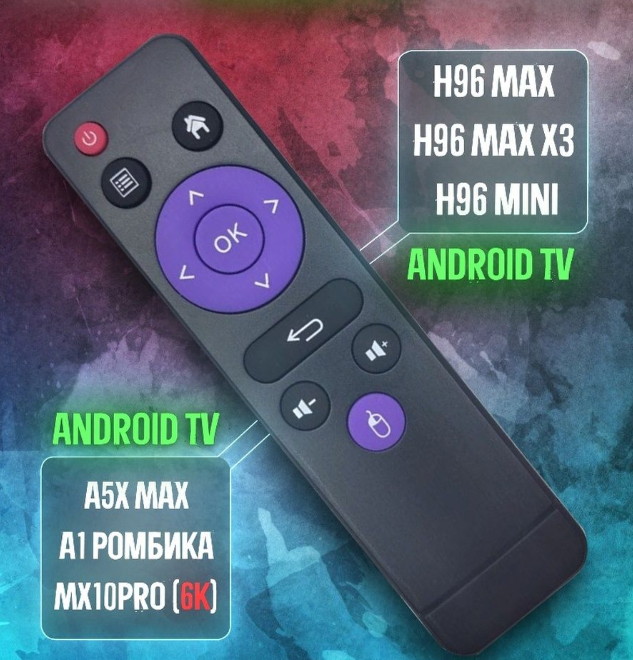 Телевизионная андроид приставка Smart TV H96 Max, Android 9, 4K UltraHD 2G/16Gb с пультом ДУ H96 Max - фото 4 - id-p216373548