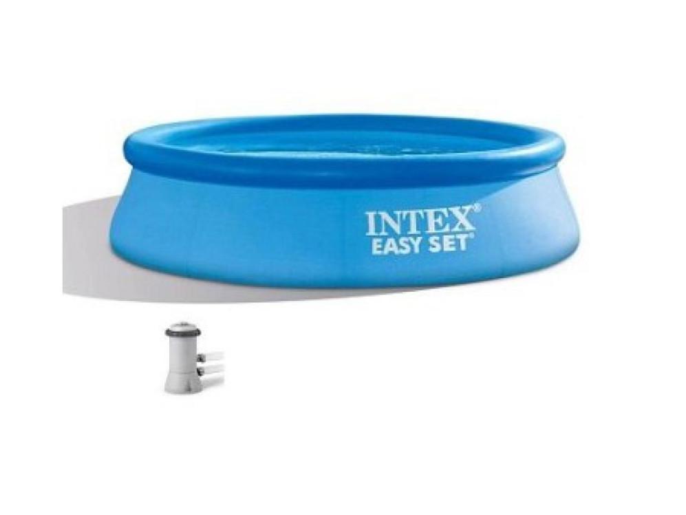 Надувной бассейн Easy Set, 457х84 см + фильтр-насос 220 В, INTEX (от 6 лет) - фото 5 - id-p184757429