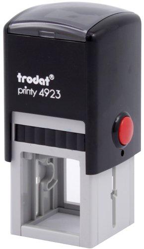 Автоматическая оснастка Trodat 4923 для клише штампа 30*30 мм, корпус черный - фото 2 - id-p222272504
