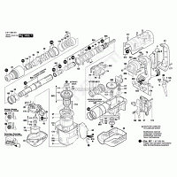 Кольцо уплотнительное к GBH 5-40 DCE/GBH5-38D(19), BOSCH (1610290065)