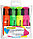 Набор маркеров-текстовыделителей Silwerhof Blaze 4 цвета, фото 2