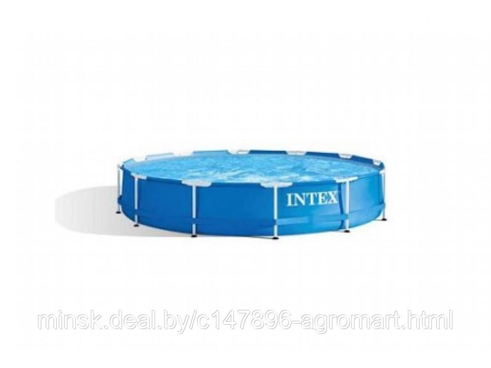 Каркасный бассейн Metal Frame, круглый, 366х76 см, INTEX (от 6 лет) - фото 4 - id-p213543607